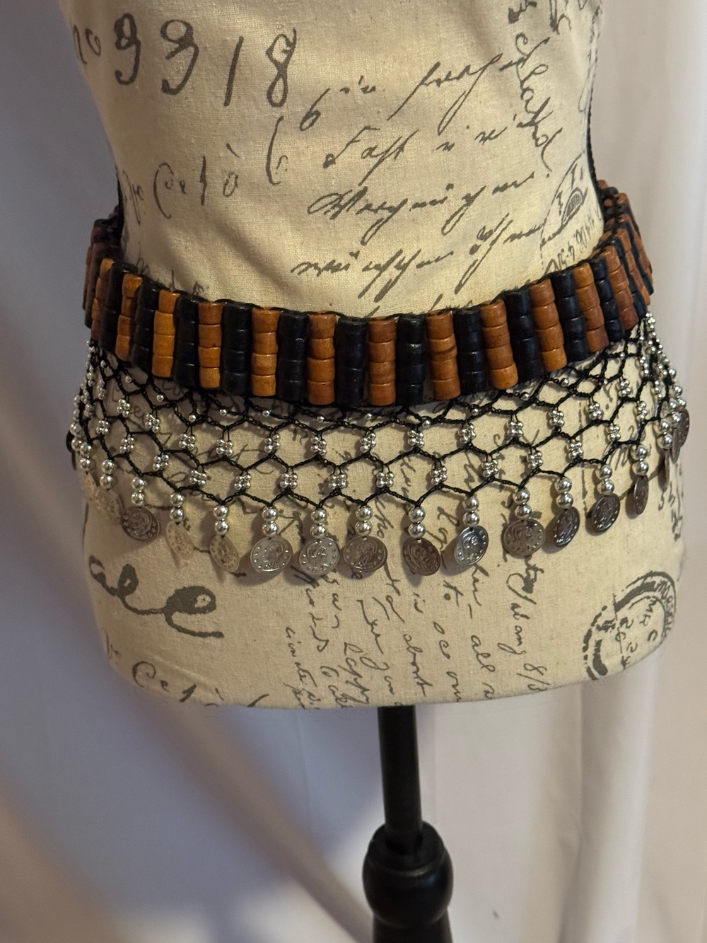 Boho Coin Fringe belt